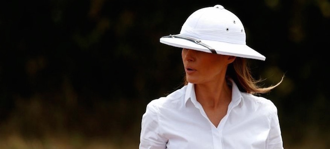  			 				 					کلاهی که برای همسر دونالد ترامپ دردسر شد 				 			 		