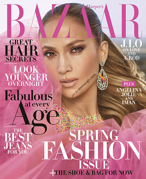عکس های جدید جنیفر لوپز Jennifer Lopez روی مجله بازار HarpersBazaar - عکس شماره 6