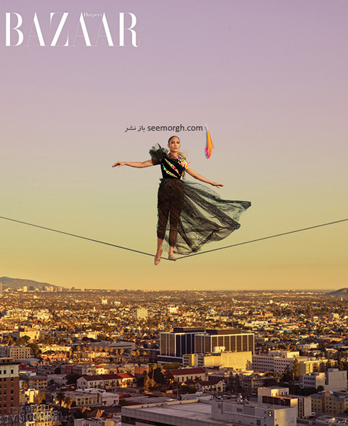 عکس های جدید جنیفر لوپز Jennifer Lopez روی مجله بازار HarpersBazaar - عکس شماره 5