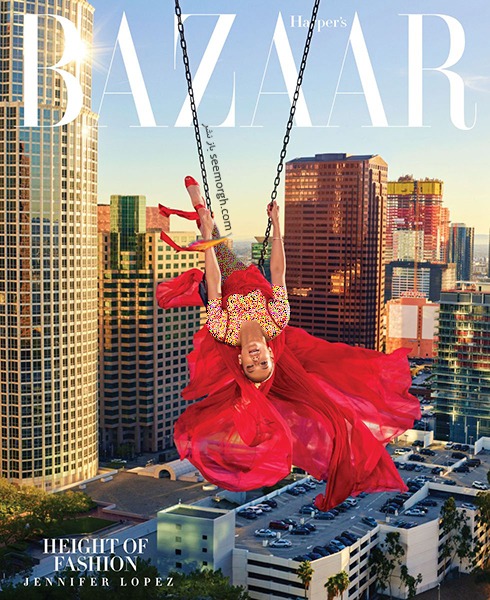 عکس های جدید جنیفر لوپز Jennifer Lopez روی مجله بازار HarpersBazaar - عکس شماره 7