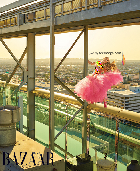 عکس های جدید جنیفر لوپز Jennifer Lopez روی مجله بازار HarpersBazaar - عکس شماره 4