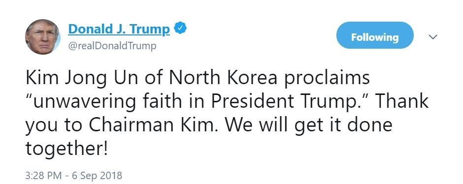 تشکر ویژه ترامپ از رهبر کره شمالی +عکس