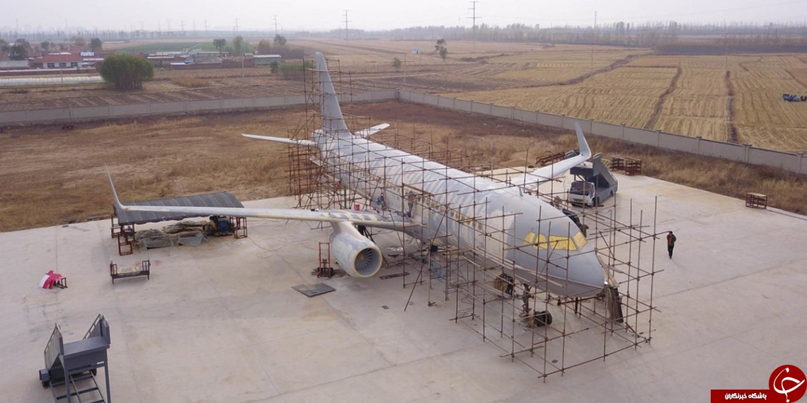 ساخت هواپیمای ایرباس توسط یک کشاورز + عکس