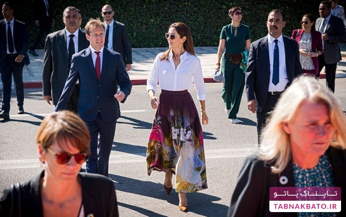 پرنسس دانمارکی در دوی ماراتن مراکش