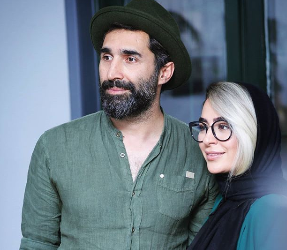 سمانه پاکدل در کنار همسرش؛هادی کاظمی+عکس