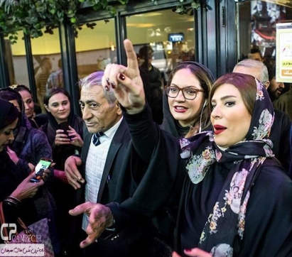 مهناز افشار, ترانه علیدوستی و سحر دولتشاهی در اکران خصوصی 
